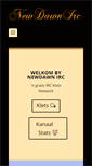 Mobile Screenshot of newdawnirc.com